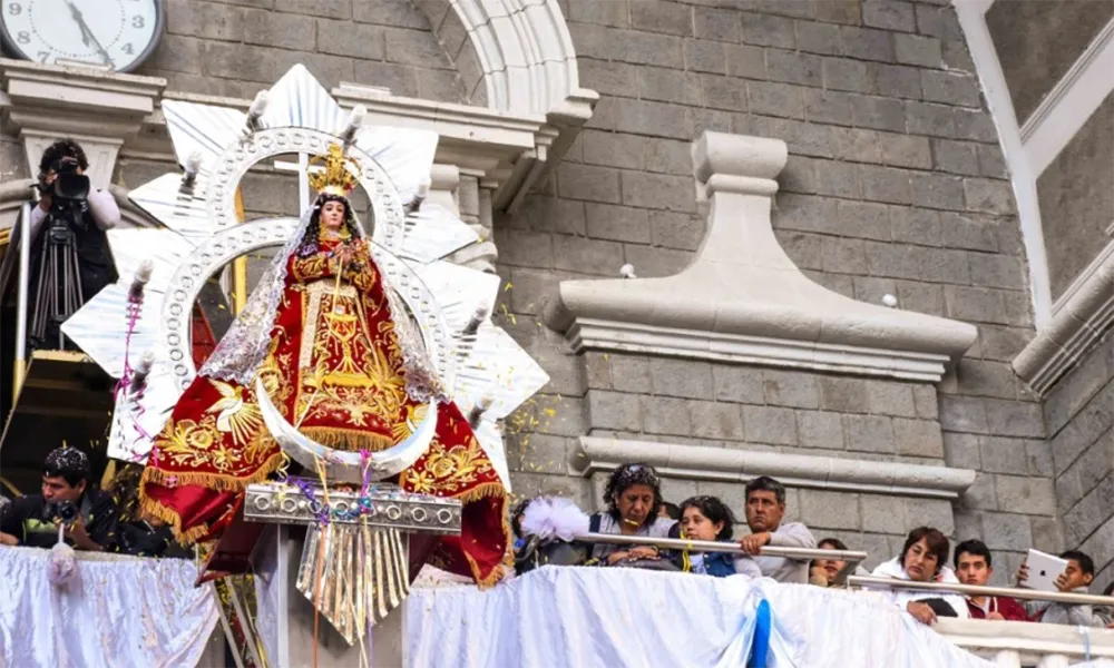 Fiesta de la Virgen de la Puerta en Otuzco