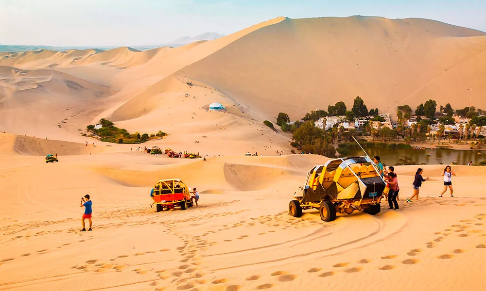 Excursão às Ilhas Ballestas e Huacachina saindo de Lima