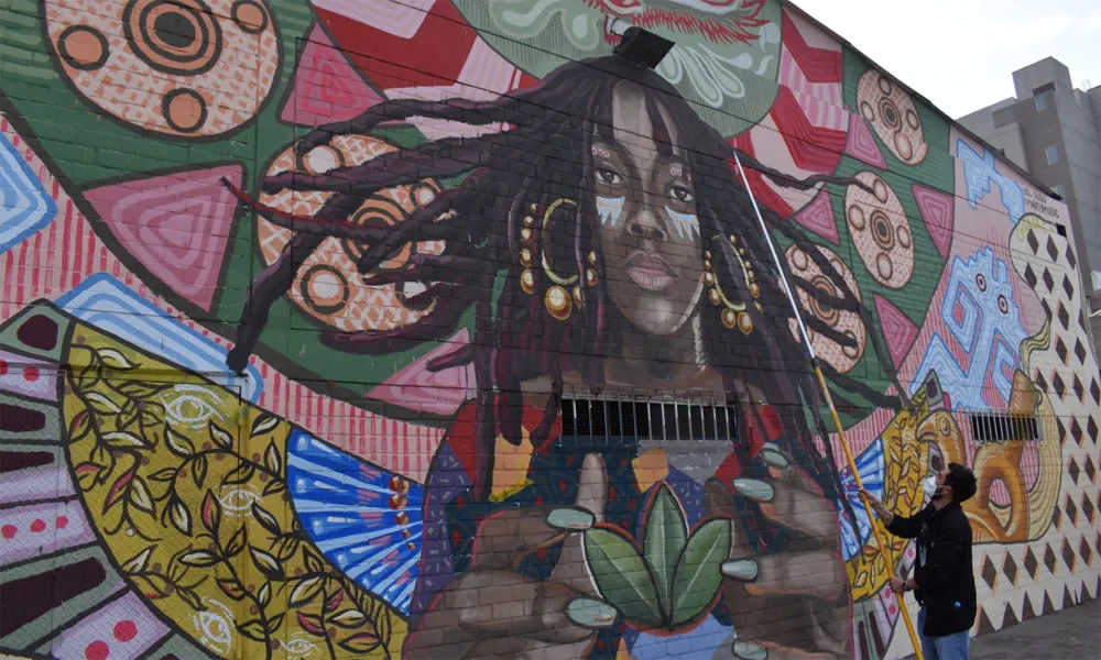 Urban Mural Art in Andean Cities